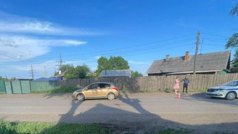 4-летняя девочка попала под колёса авто в городе Черемхово